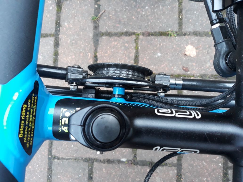 the new blue trike